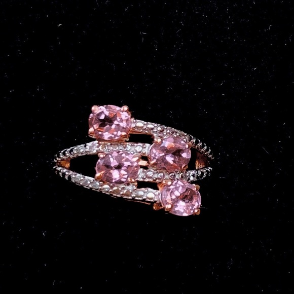 Jewelry - 🌸Genuine Pink Tourmaline Ring🌸